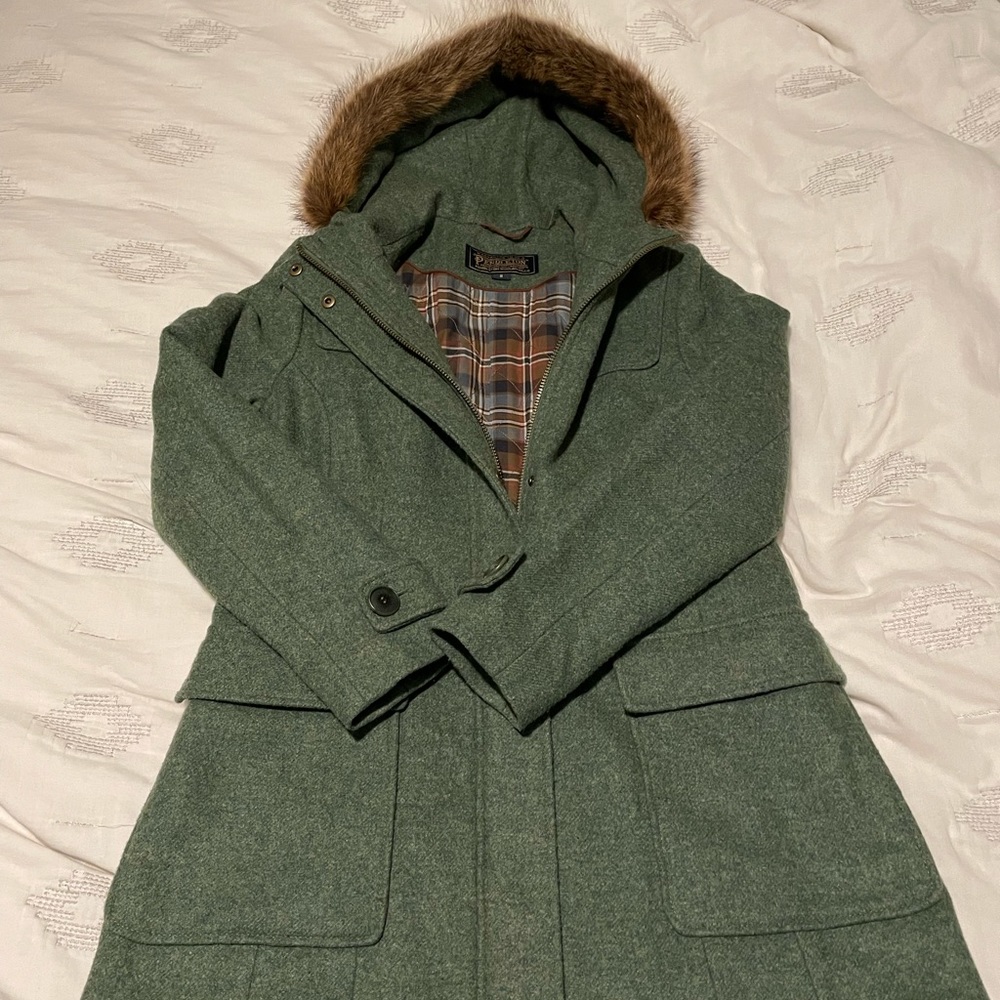 Pendlenton Portland Signature Duffle Coat size 8